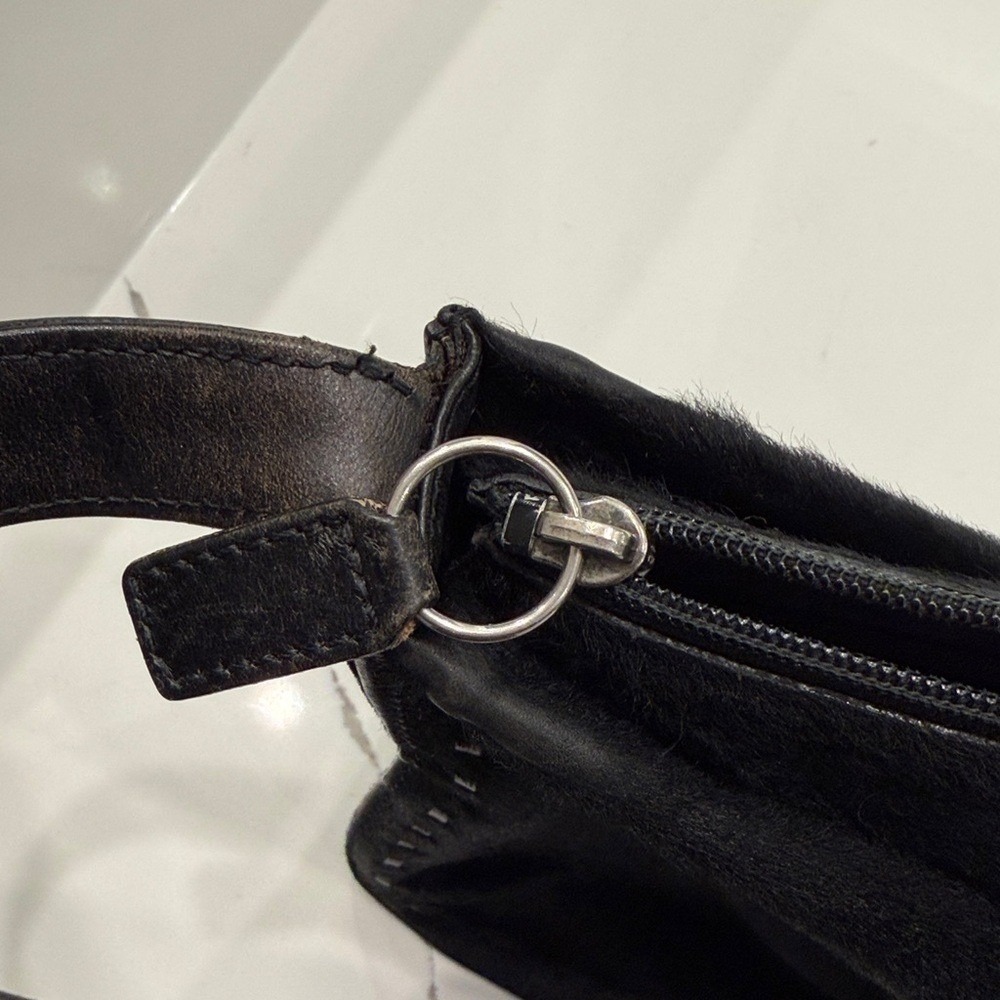 Vintage Coach Bleeker Haircalf One-Shoulder Bag - Picture 6 of 11